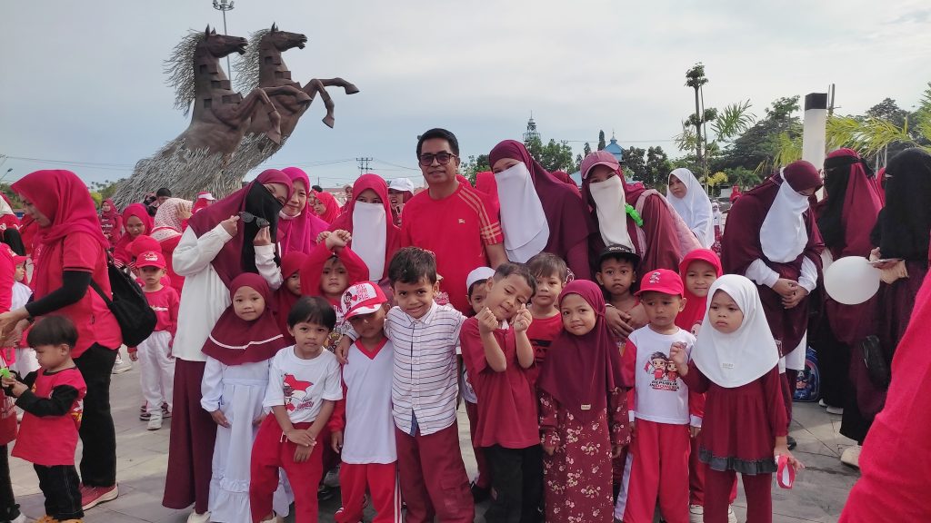 Gebyar Merah Putih TK/PAUD Palu Barat, Kadis Pendidikan Tekankan Pentingnya Nasionalisme 3 2a