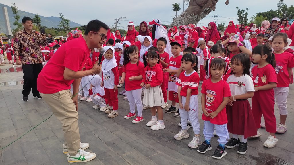 Gebyar Merah Putih TK/PAUD Palu Barat, Kadis Pendidikan Tekankan Pentingnya Nasionalisme 2 3a